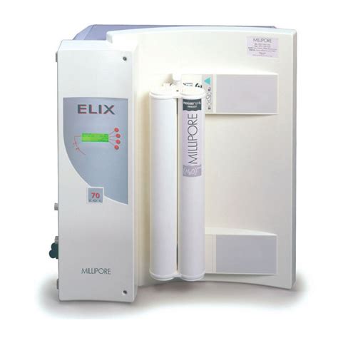 millipore elix 20 user manual PDF