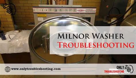 milnor washer troubleshooting Kindle Editon
