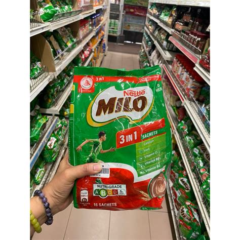 milo 3 in 1 sachet singapore