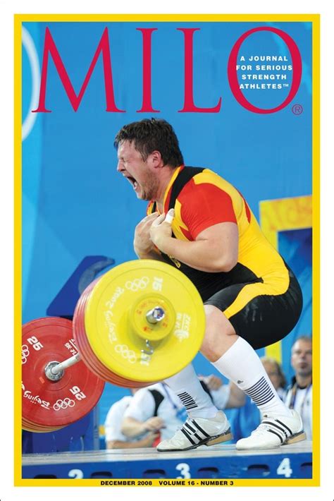 milo a journal for serious strength athletes vol 16 no 1 Kindle Editon