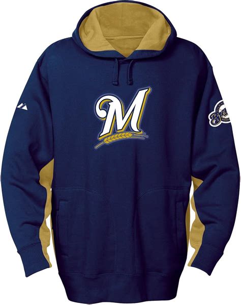 milwaukee brewers hooded sweatshirt