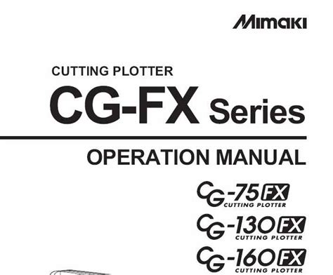 mimaki cg 130fx manual Doc