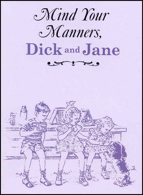 mind your manners dick and jane Kindle Editon