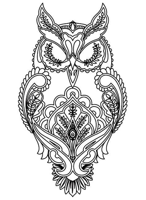 mindful owls adult coloring relaxation Doc