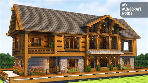 minecraft 2 story house