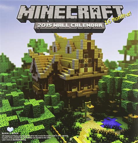 minecraft 2015 wall calendar Kindle Editon