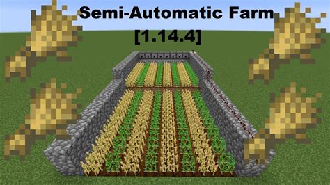 minecraft automatic food farm