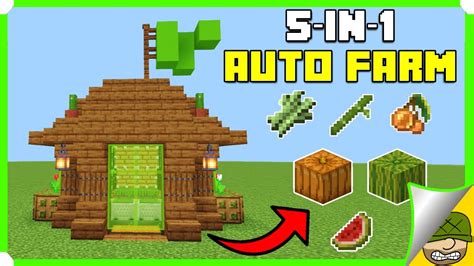 minecraft bedrock auto farms