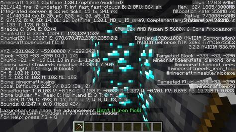 minecraft best depth for diamonds