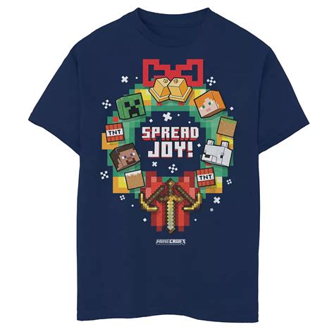 minecraft christmas shirt