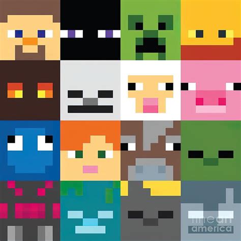 minecraft faces