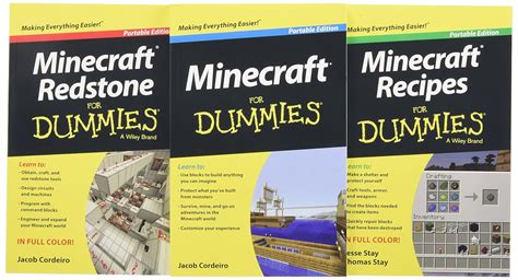 minecraft for dummies collection 3 book bundle Doc