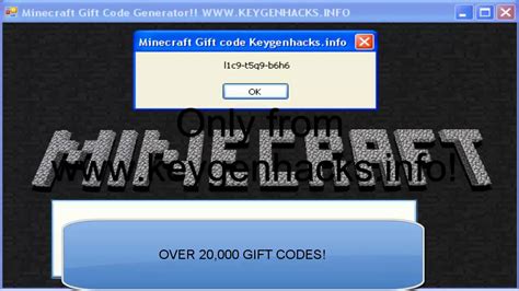 minecraft gift code generator 2013 no survey no password may Epub