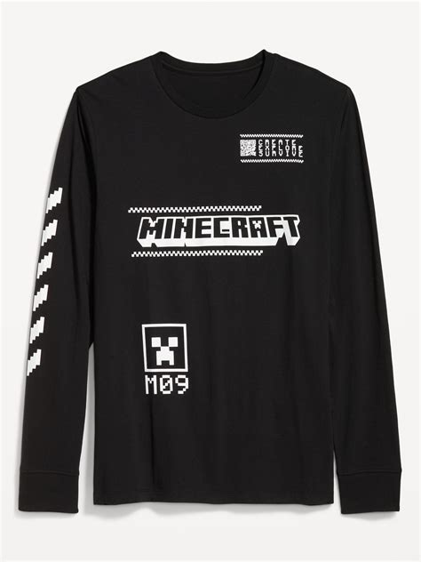 minecraft long sleeve shirt