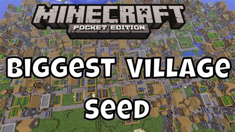 minecraft massive village seed