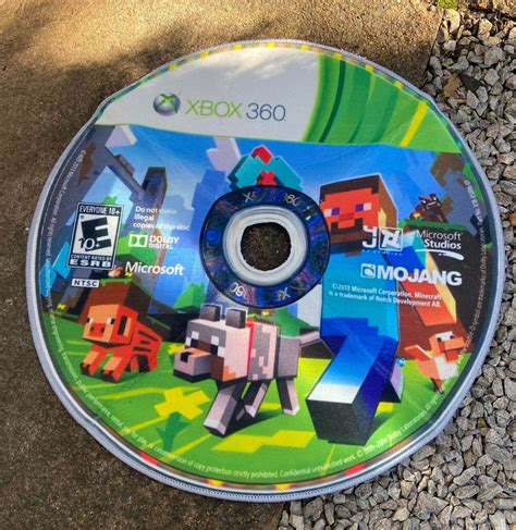 minecraft on disc