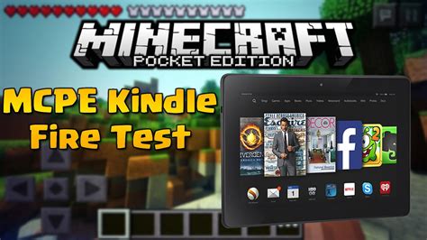 minecraft pocket edition kindle fire Reader