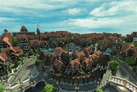 minecraft towns