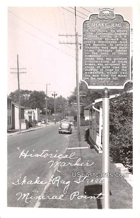 mineral point postcard history wisconsin Reader