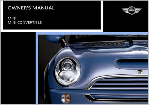 mini 2004 owners manual PDF