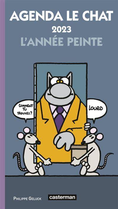 mini agenda chat philippe geluck Doc