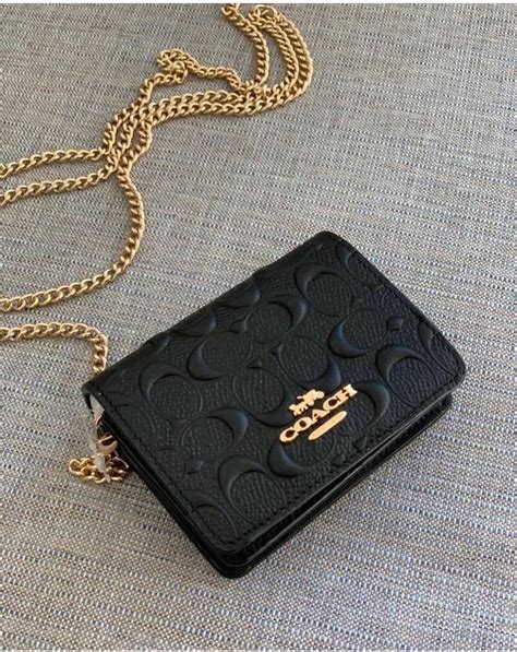 mini coach wallet