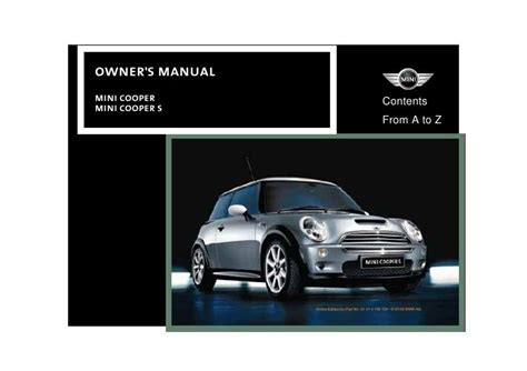 mini cooper camden owners manual Epub