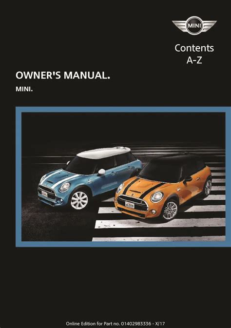 mini cooper operating manual Epub