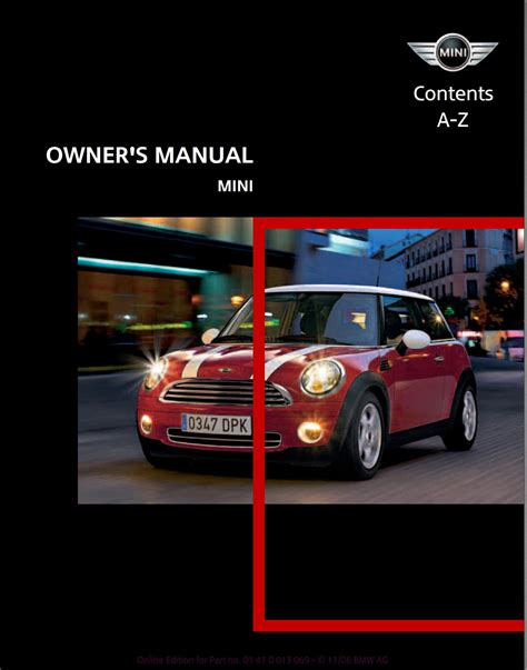 mini r56 owners manual pdf navigation PDF