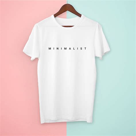 minimalist t shirt