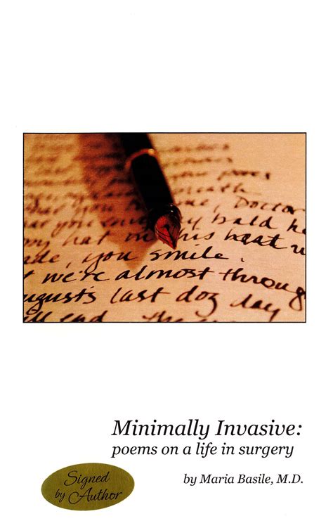 minimally invasive poems on a life in surgery PDF