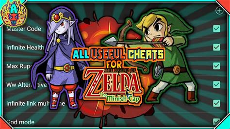 minish cap cheats