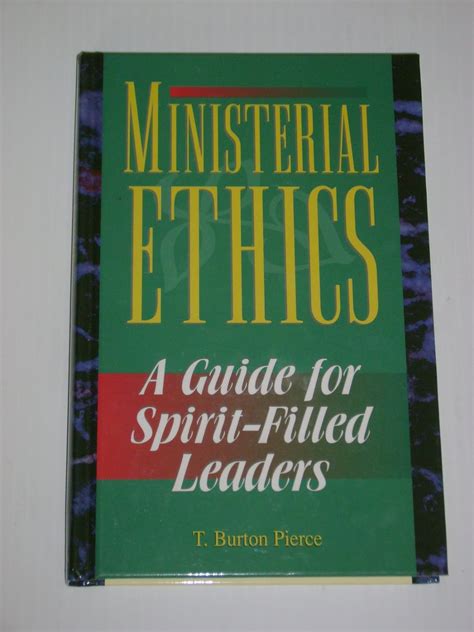 ministerial ethics a guide for spirit filled leaders Epub