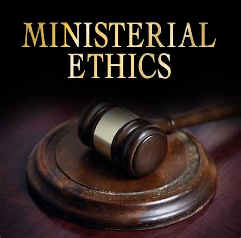 ministerial ethics ministerial ethics Kindle Editon