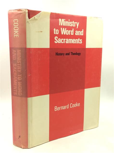 ministry to word and sacraments history and theology Epub