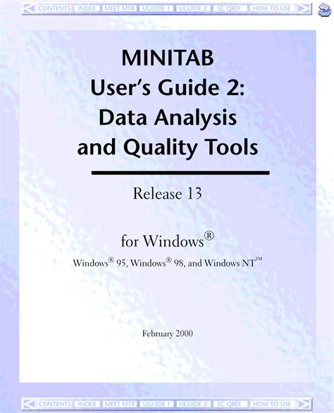 minitab 16 users guide pdf Epub