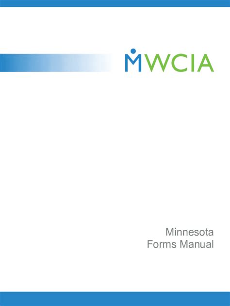 minnesota forms manual mwcia mwcia quality provider PDF