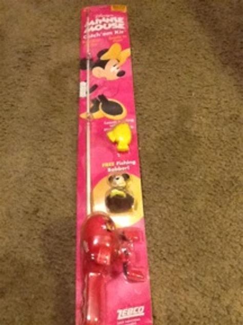 minnie mouse fishing rod