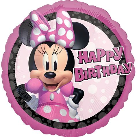 minnie mouse with balloons