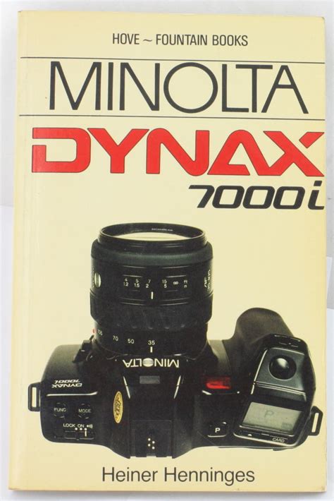 minolta dynax 7000i user guide Epub