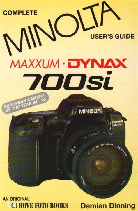 minolta dynax or maxxum 700si hove users guide Reader