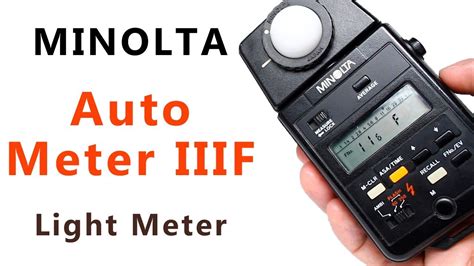 minolta light meter vf manual PDF