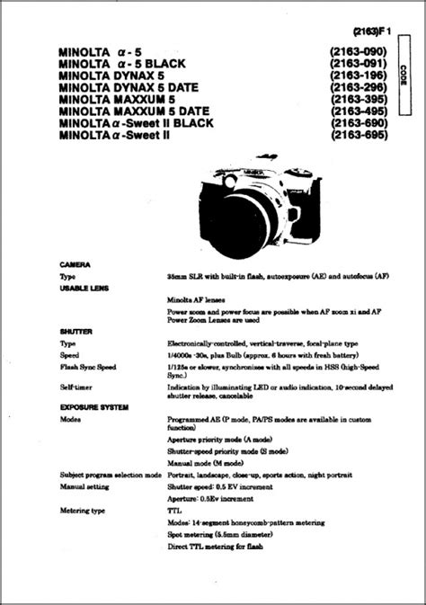 minolta maxxum 5 manual pdf download Kindle Editon