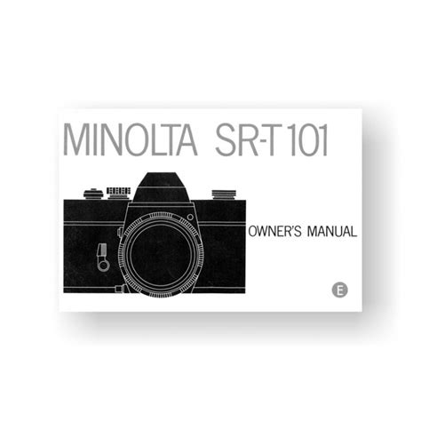 minolta srt101 service manual user guide Kindle Editon