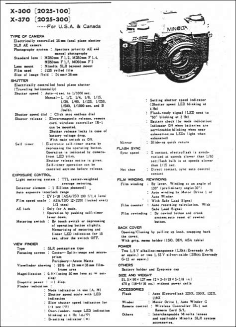 minolta x370 user guide Reader