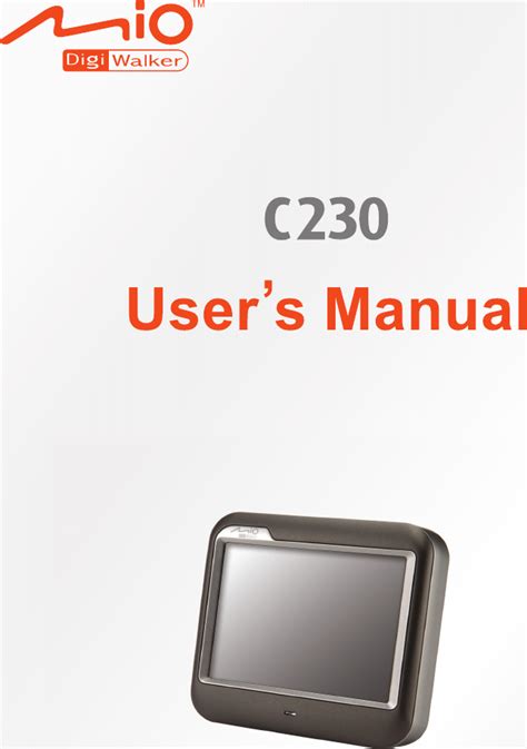 mio c230 user guide Epub