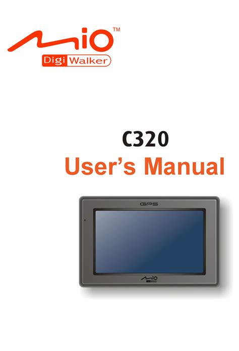 mio c320 user manual Kindle Editon