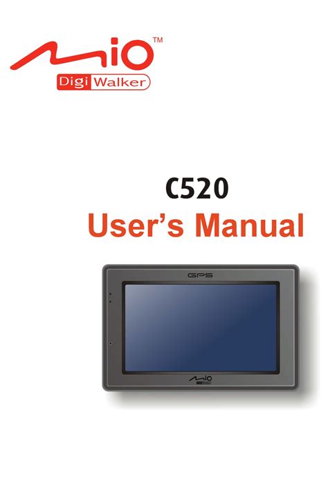 mio digiwalker c520 user manual Epub