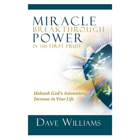 miracle breakthrough power of the first fruit Epub