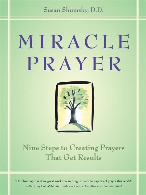 miracle prayer nine steps to creating prayers that get results Kindle Editon